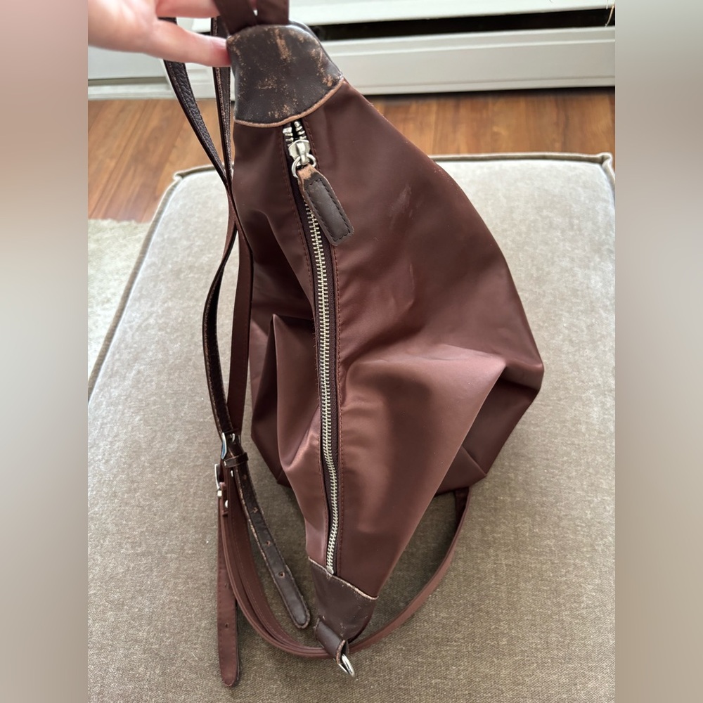 Vintage Holt Renfrew Leather and Satin  Bag - Picture 6 of 9